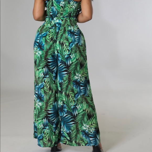 Jumpsuit two piece pants set - Picture 6 of 8